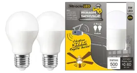 606542 MIRACLE LED Rough Service Energy Saver Bulb Bright