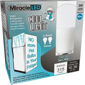 810102949677 MIRACLE LED Un Edison Light Maytag Refrigerators