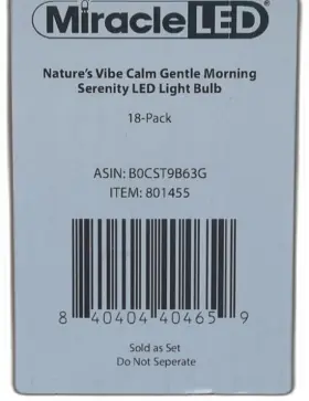 840404404659 MIRACLE LED Vibe Calm Gentle Morning Serenity
