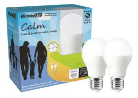 854943006496 MIRACLE LED Vibe Calm Gentle Morning Light Bulb