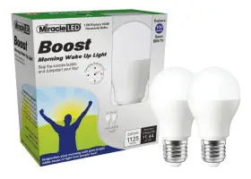 854943006502 MIRACLE LED Boost Morning Wake Up Light Bulbs
