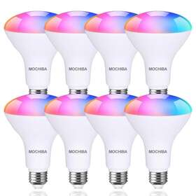 712004444703 MOCHIBA Smart Wifi Led Light Bulbs Alexa Google