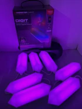 MLB7-1035-RGB MONSTER Panel Smart Modular Led Art Light Write
