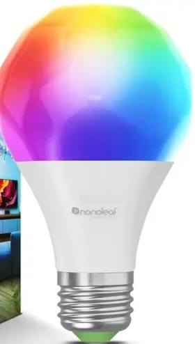897105331322 NANOLEAF Smart Led Changing Light Bulb Whi
