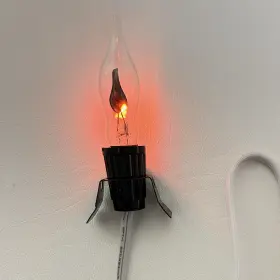 729498193949 NATIONAL ARTCRAFT Clipin Lamp Cord Flickerflame #3