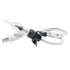 729498193949 NATIONAL ARTCRAFT Clipin Lamp Cord Flickerflame