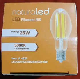 LED25FHID NATURLED Naturaled Led Bulb Base #2