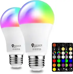 N-RGBW8 NAWVACE Led Changing Light Bulb Remote Control