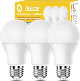 765151582248 NEPORAL Spectrum Light Bulb Natural Pack