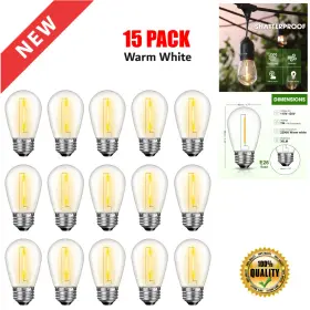 786408090392 NEWPRODUCT Pack Light Bulb Shatterproof Dimmable