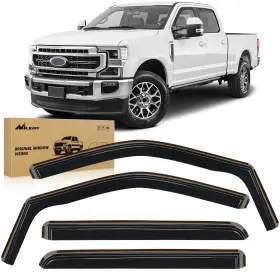 VENT-565 NILIGHT Window Visors Ford Crew