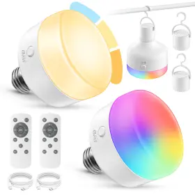 725889653535 NIORSUN Rechargeable Light Bulb Temperature Bat