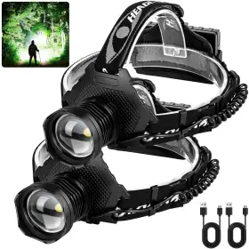 B0F8Q2F269 NJ FOREVER Rechargeable Headlamp Led Bright Head