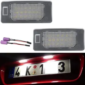 VW030610 NJSBYL License Plate Lights Vw Jetta Gli Passat