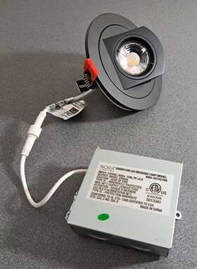 NM4-R47027BB NORA LIGHTING Round Led Elbow Demo