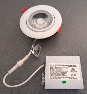 NM4-RG27MPW NORA LIGHTING Led Downlight Gimbal Demo