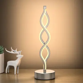 B09T6THYMT NU R Infinity Spiral Led Table Lamp Dimmable