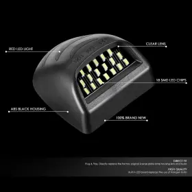 LPL-ZTL-9074 NUVISION LIGHTING Led License Plate Lights #2