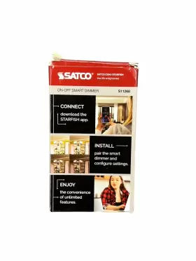 S11268 NUVO LIGHTING Satco Starfish Smart Wall Dimmer #2