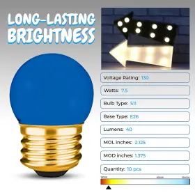 665355945583 OHLECTRIC Ceramic Indicator Night Light Bulbs #2