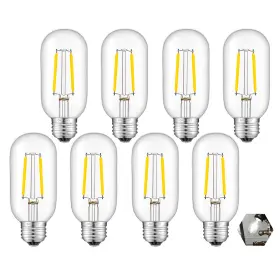 O-E26T45-2W-40-8D OMAYKEY Led Tubular Bulb Glow Base Anti
