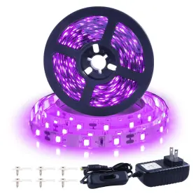 886269046429 ONTESIK Led Light Strip Flexible Uv Kit