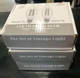 OPR-FB-C35T-6WF OPALRAY Dimmable Led Candelabra Bulb Standard