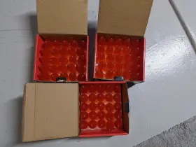 72-648 OPTICORE Led Amber Faceted Light Bulbs Base #3