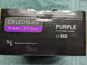 72-660 OPTICORE Led Faceted Light Bulbs Base #3