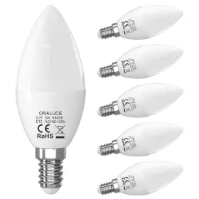 973675450569 ORALUCE Led Candelabra Light Bulbs Chandel