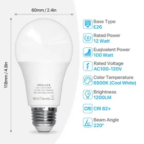 973675450590 ORALUCE Led Light Bulb Lightbulbs #2