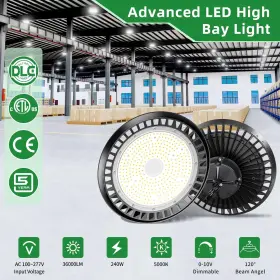 HB02 ORRGENA Led High Bay Light Bright Dimmable #2
