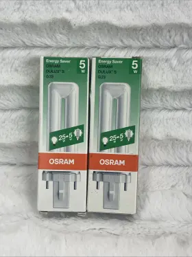 41-827 OSRAM Energy Saver Fluorescent Base Bulbs Dulux