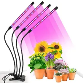 4-HEADS OTRYAD Led Grow Lights Plant Spectrum Auto