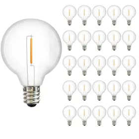 783525215653 OVIEJO Pack Led Light Bulbs Screw Base Glob