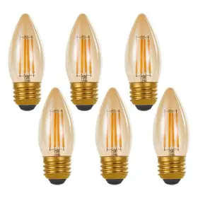 R4W-EWWAC-6P PANLAVIE Led Filament Chandelier Bulb Classic