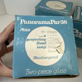 03620 PANORAMA Flood Lamp Lightbulb Nos Deadstock #3