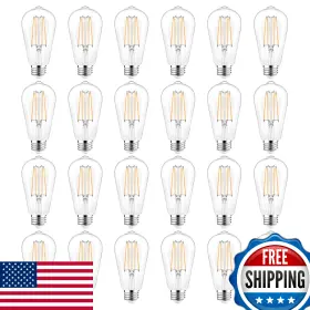 B0D3LNZ1GR PARTPHONER Edison Led Bulbs Eq Dimmable