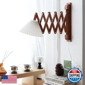 B0CTCX4CZN PEAUARL Plug Swing Arm Wall Sconce Lamp Bedroom