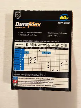 046677168742 PHILIPS Duramax Light Bulbs Pack #2