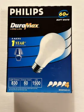 046677168742 PHILIPS Duramax Light Bulbs Pack