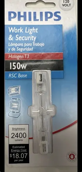 046677415617 PHILIPS Rsc Base Light Security Bulb