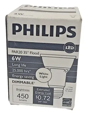 PAR20 PHILIPS Dimmable Led