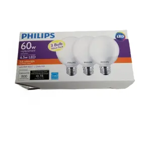 046677465827 PHILIPS Pack Led Light Bulbs Globe Energy