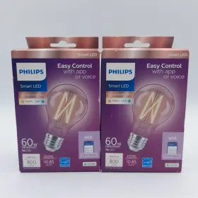 046677567163 PHILIPS Smart Wi Fi Led Wiz Light Bulb Pack