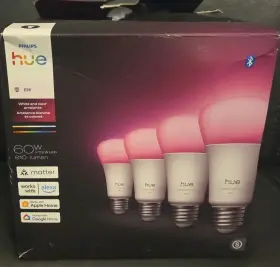 046677591878 PHILIPS Hue Smart Led Bulb Ambiance Damagbx