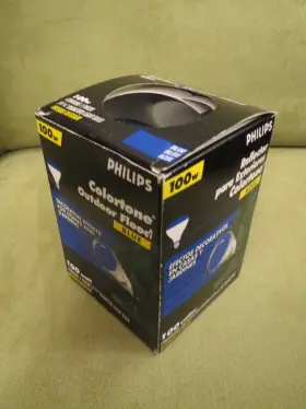 100PAR38-1-B PHILIPS Colortone Flood Light Bulb #2