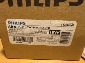 13W-30-ALTO PHILIPS Pl Pin Comact Fluorescent Bulbs Box