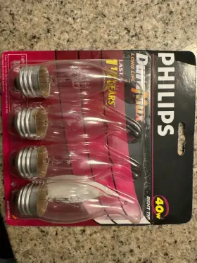 16828 PHILIPS Duramax Bent Tip Bulbs Base