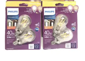 2BA11 PHILIPS Led Watts Candelabra Base Light Bulb Dimmable